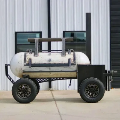 120 Gallon Offset Smoker Off-Road