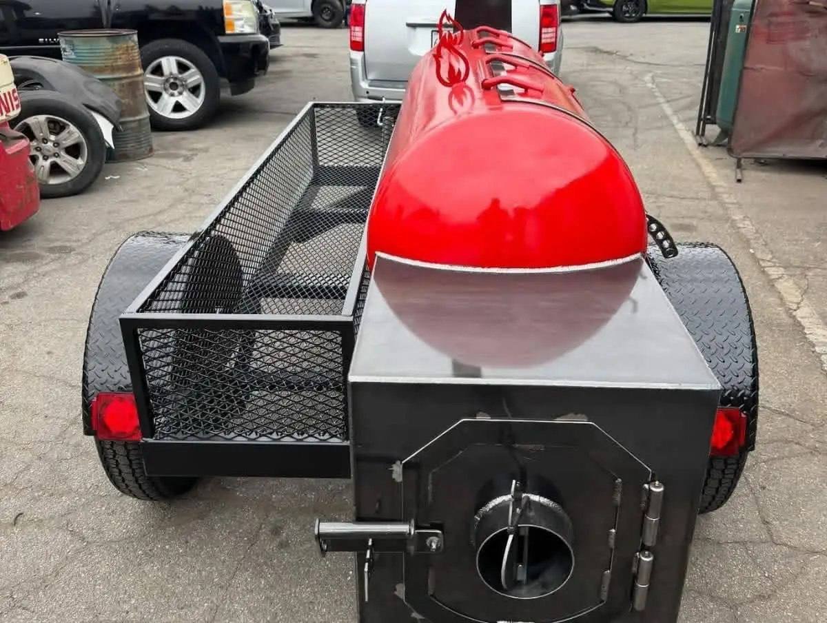 200 Gallon Offset Smoker Trailer - Image 2