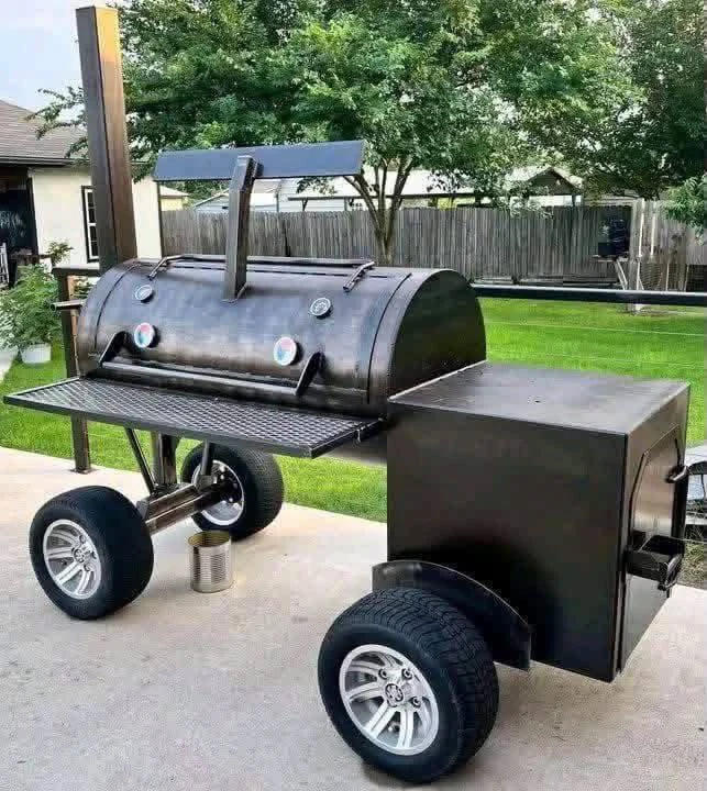 24" x 48" Reverse Flow Smoker
