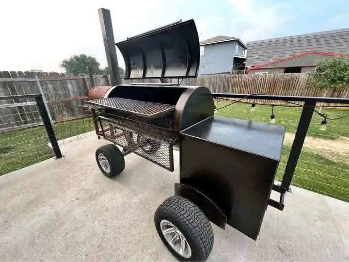 24" x 48" Reverse Flow Smoker - Image 3