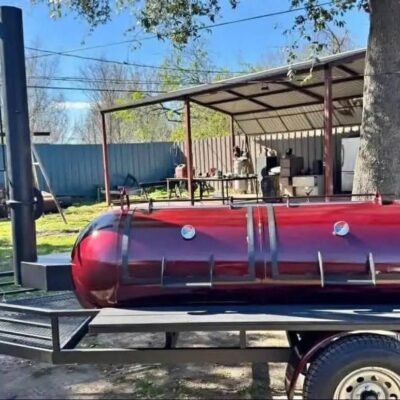 250 Gallon Custom Built Smoker Trailer