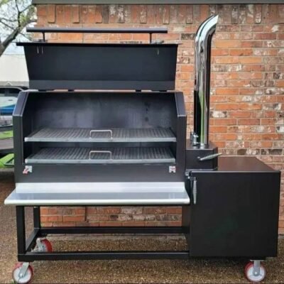 Cabinet Offset Smoker