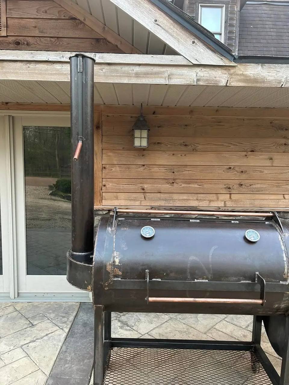 Custom 24" x 48" Heavy-Duty Offset Smoker