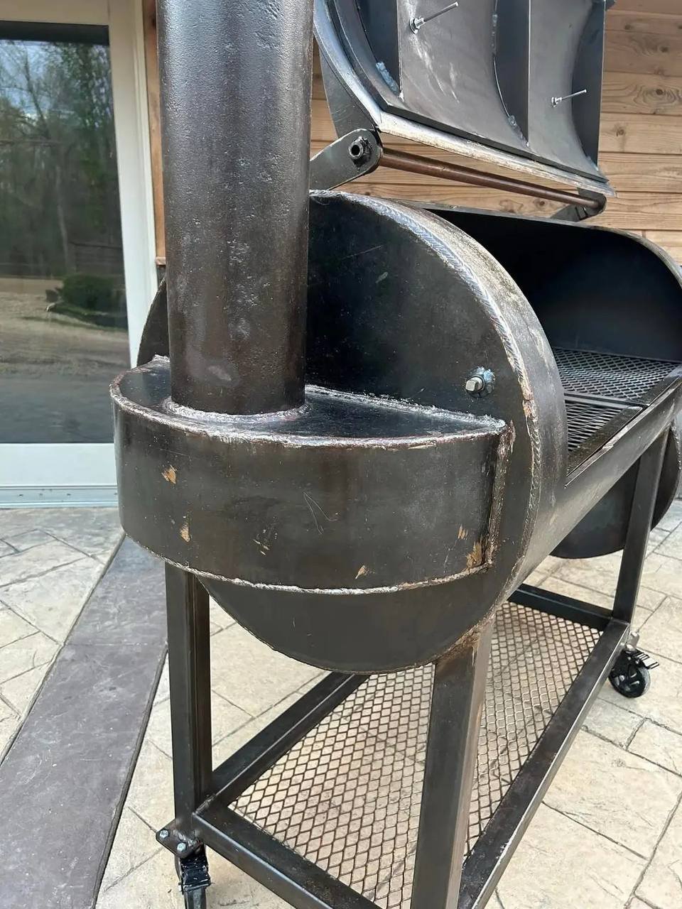 Custom 24" x 48" Heavy-Duty Offset Smoker - Image 6