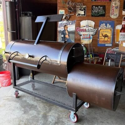 Custom 24″ x 60″ XL Offset Smoker