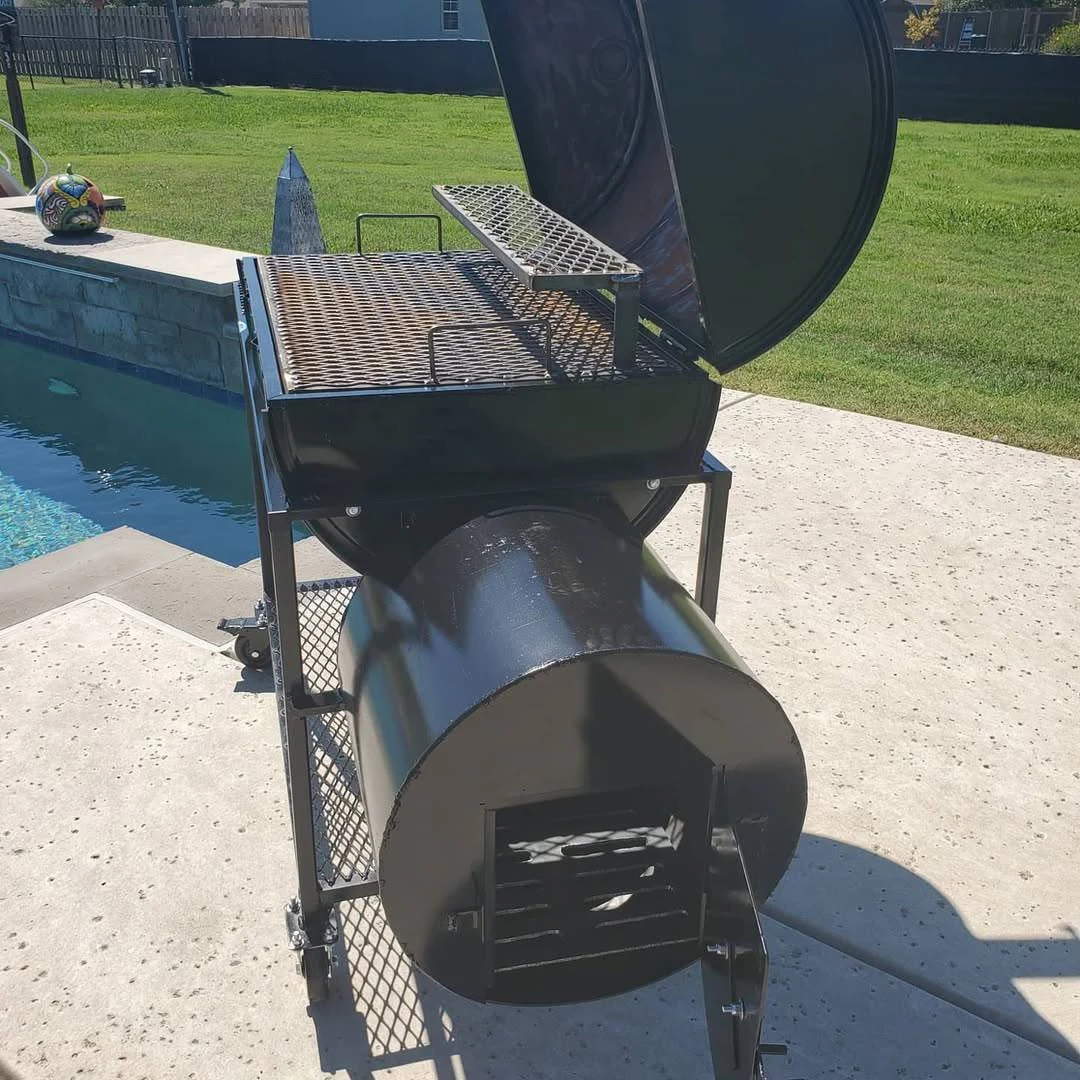 Drum BBQ Smoker