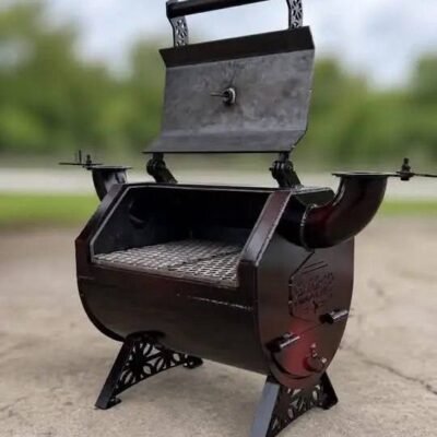 Dual Stack Portable Charcoal Grill