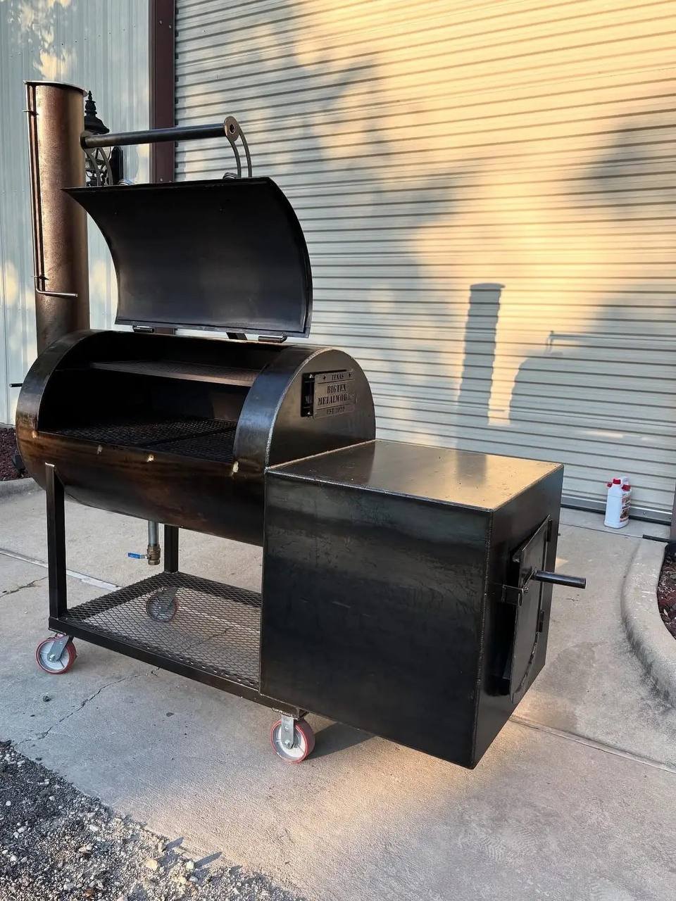 Triple Threat UM 30" x 48" Offset Smoker