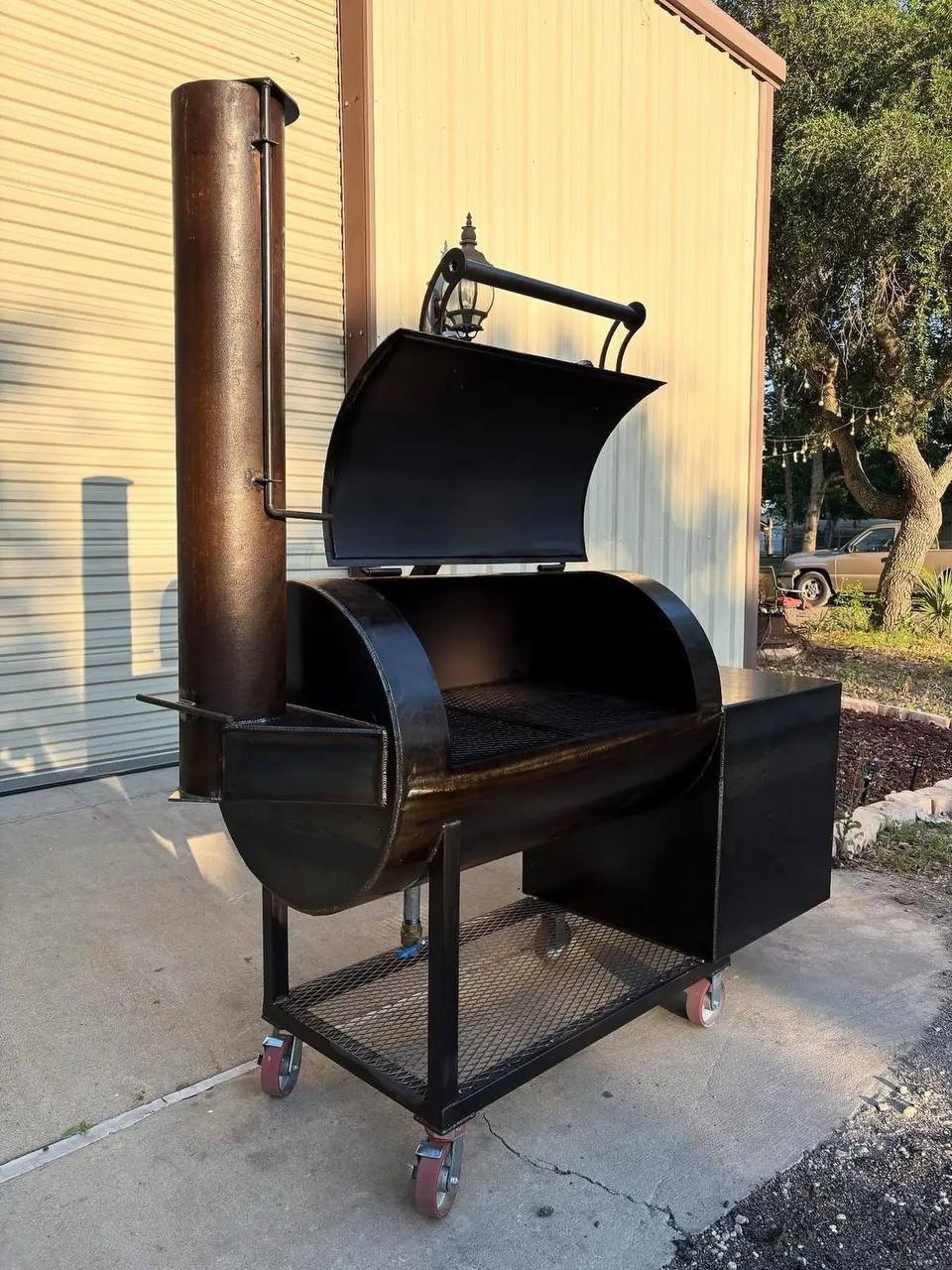Triple Threat UM 30" x 48" Offset Smoker - Image 4
