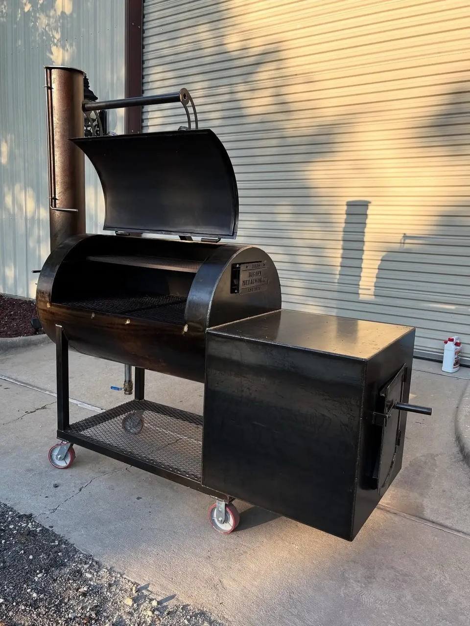 Triple Threat UM 30" x 48" Offset Smoker - Image 5
